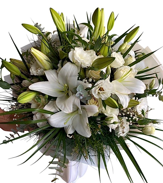 Kokulu Lilyum Buketi