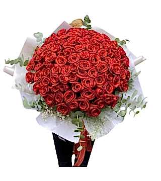 101 Adet Gül Buketi