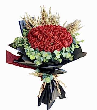 Yapay Kırmızı Gül Buketi