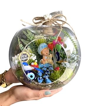 Nazarlıklı Erkek Bebek Teraryum