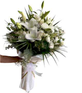 Kokulu Lilyum Buketi