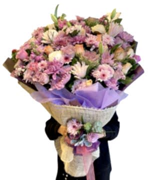 Gösterişli Pastel Buket