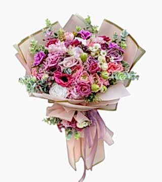 Baharın Coşkusu Yapay Çiçek Buketi