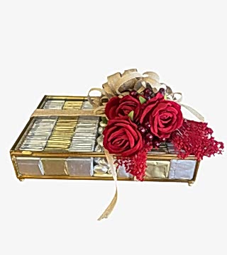 Cam Kutuda Nişan Çikolatası