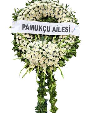 Beyaz Asil Cenaze Çelengi