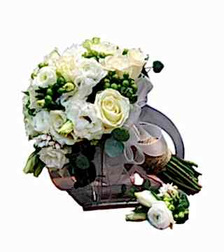 Bembeyaz Gelin Buketi