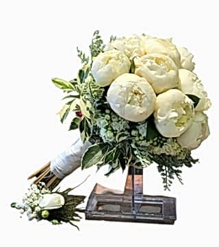 Beyaz Şakayık Gelin Çiçeği