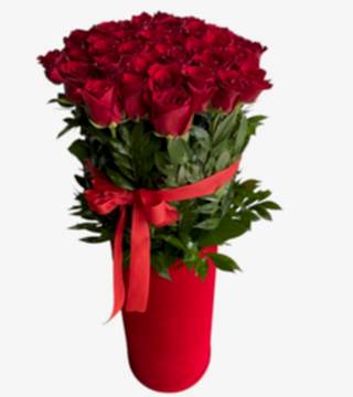 Jumbo Kutuda 50 Kırmızı Güller