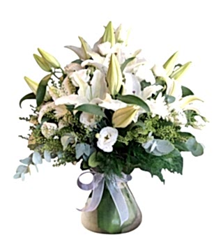 Beyaz Lilyum Aranjmanı