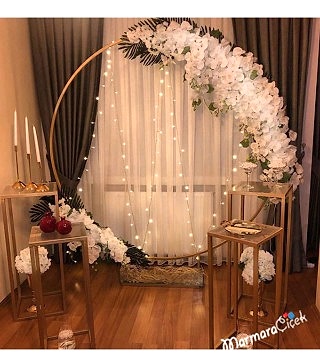 Orkideli Söz- Nişan Tak Süsleme