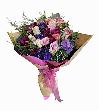 Renkli Çiçek Buketi