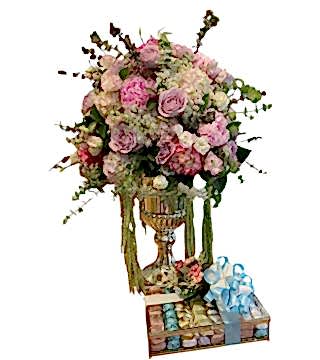 Tasarım Nişan Çiçeği Çikolata Seti