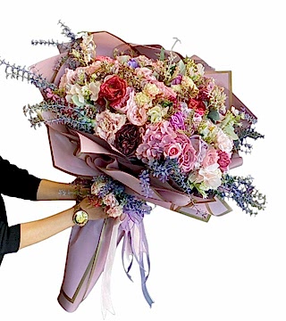 Yapay Jumbo Nişan Çiçek Buketi