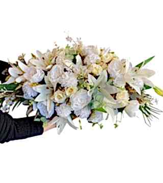 Yapay Lilyum Gül Masa Çiçeği