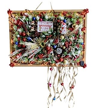 Led Işıklı Yılbaşı Panosu